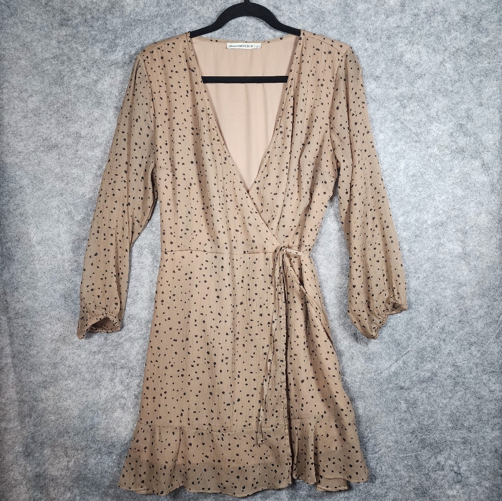 Polka Dot Wrap Dress
